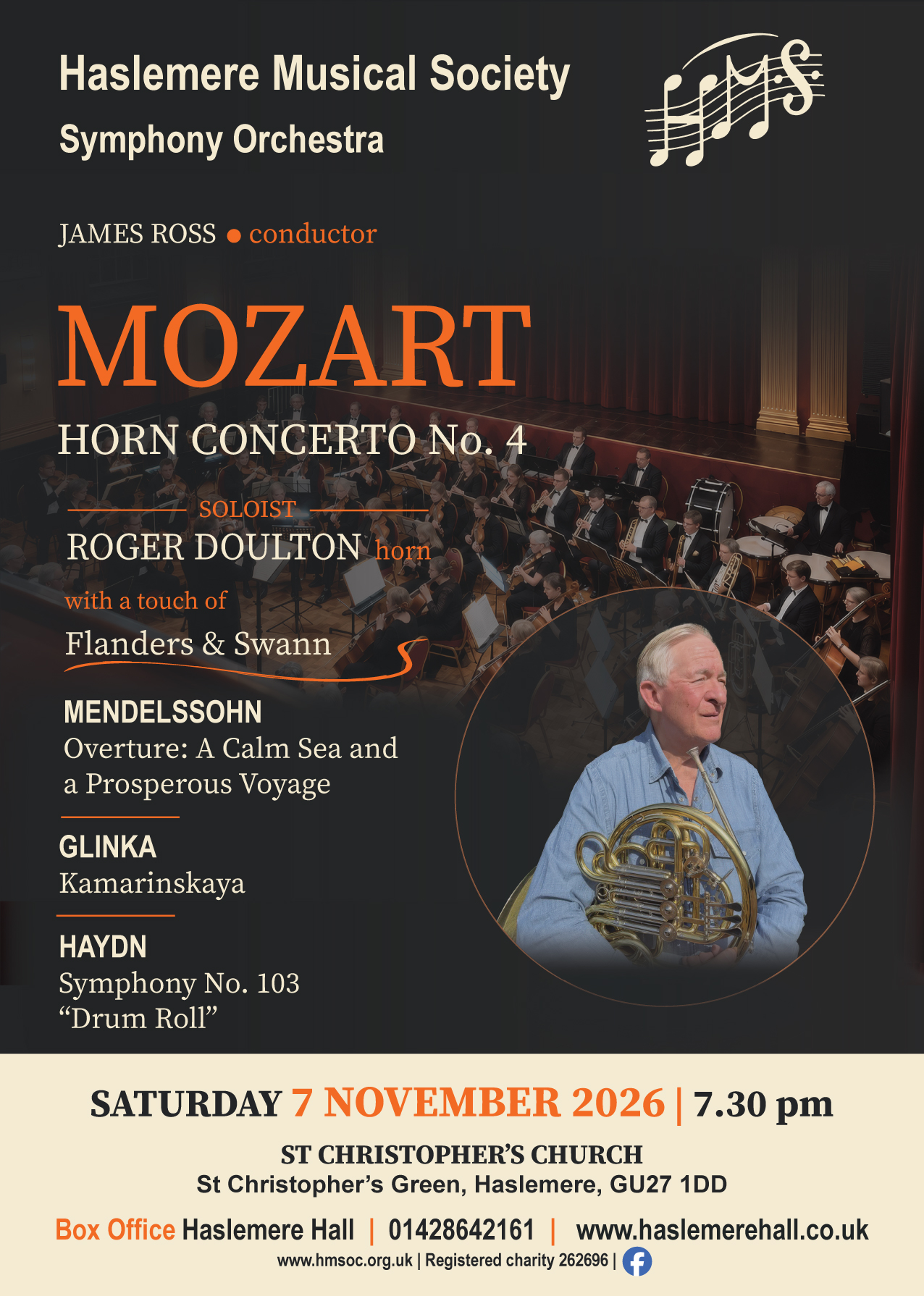 November 2026 Concert (orchestra only) November 2026 Concert (orchestra only)