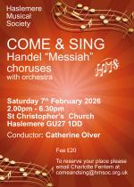 'Come and Sing' - Choruses from 'The Messiah'